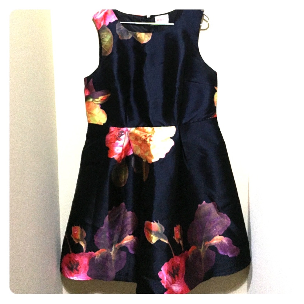 Modcloth Moon floral dress